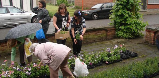 bloembakkenactie 2008