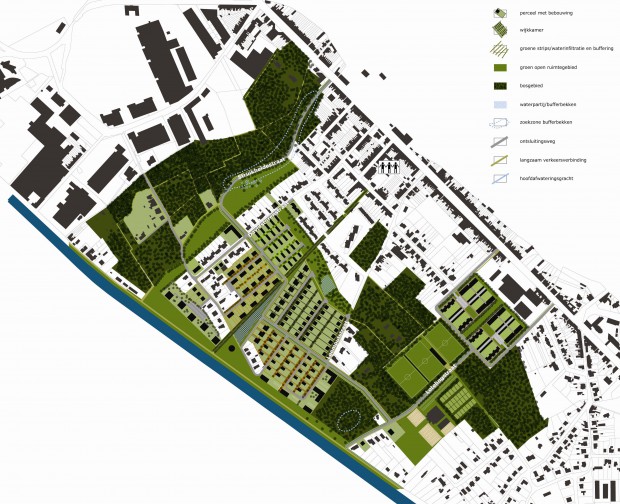 Plan Spreeuwenhoek, daterend van maart 2009